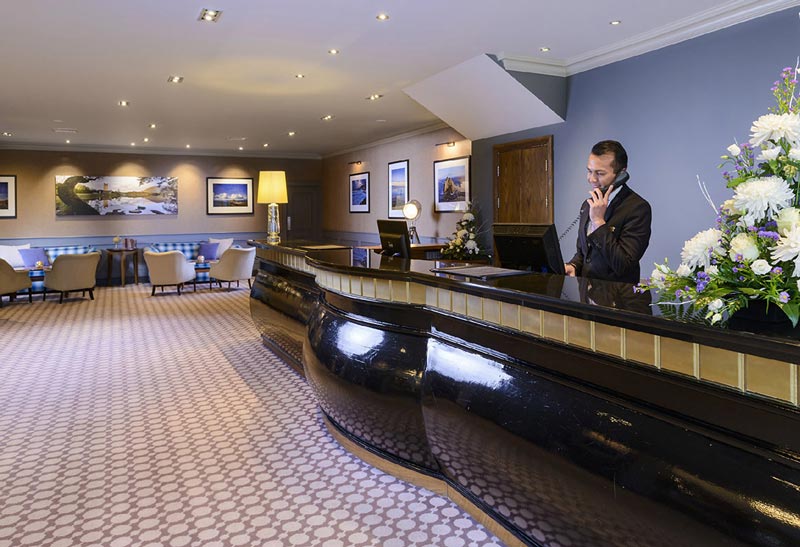 Photo de l'entrée de l'Hôtel